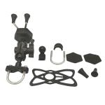 OEM 6 Sides Long Leg X Claw Motorcycle Phone Mount For Iphone 0.45kg