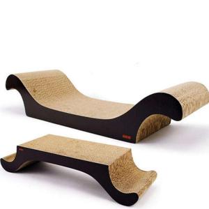 China Vivid Shape Cat Scratching Mats , Wall Cat Scratcher Two Different Configurations factory