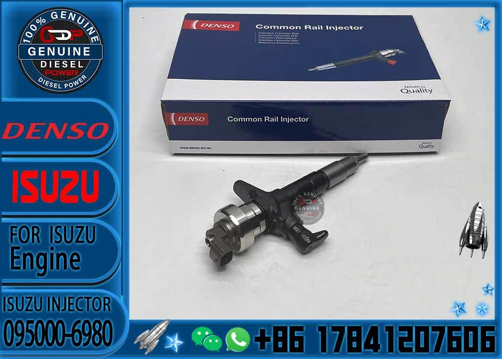 Fuel Injector 095000-6366 095000-6367 8976097883 8976097886 8976097887 095000-6364 095000-6363 For Isuzu 4hk1 6hk1 Hitac