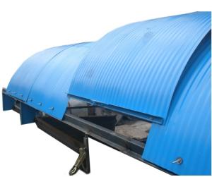 China Mining Dustproof Conveyor Belt Covers For Rain Wind And Dust Protection factory