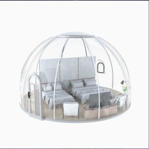 China Solid Sheet Homes Prefab Outdoor Bubble Tent Restaurant Night Scene Transparent Camping Tent factory