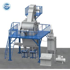 China CE Voltage Customized Dry Mix Powder Mortar Mixing Machine Wall Putty Sand Cement Mixer Ceramic Tile Adhesive Manufacturing Plant factory