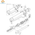 400309-00640 400309-00641 44000318 Boom Hydraulic Cylinder For DOOSAN S470-5