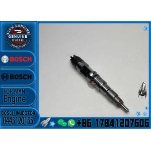 China Fuel Injectors 0445120155 0445120154 0 445 120 155 Common Rail Injector 0445120100 for MAN engines on sale