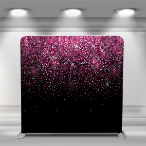 China Wedding Display Stand Aluminum Tension Fabric Photo Booth Backdrop 8ft factory