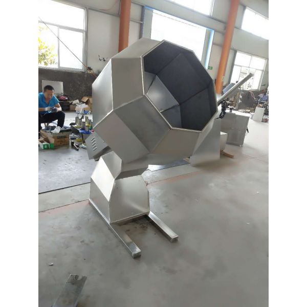 China Automatic Seasoning Machine with Precision Coating High Capacity and Multi-Seasoning Types for Industrial Powder Flavor Coating factory