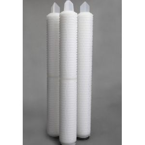 1.0um PVDF Filter Cartridge For Solvent Filtration And Bacterial Removal
