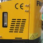Internal Combustion Drive Bucket Wheel Excavator 1.6 Ton Digger 2580mm Digging
