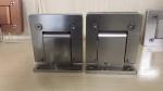 90 Degree Hydraulic Shower Hinge for Normal Bathroom Glass Door in Sliver