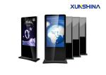 Floor Standing Touch Screen Advertising Digital Signage 55" in Retail