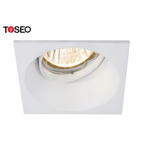 China DC12V Square Cob LED Downlight Fixed Recessed LED Kitchen Ceiling Lights factory