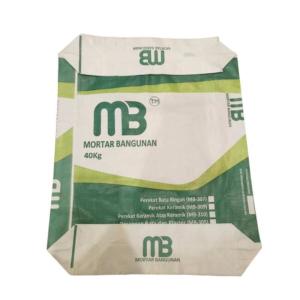 China Bag Manufacturer Empty PP Woven Valve Bag for Mortar Cement 50kg 40kg 30kg 25kg 20kg factory