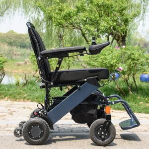 China Electric Folding Lightweight Wheelchair Aluminum Alloy factory