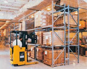 China Corrosion Protection Automated Pallet Racking System / Metal Shelving System Powder Coating Surface factory