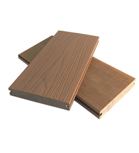 Outdoor Commercial Fireproof Co Extrusion Composite Decking WPC Panels