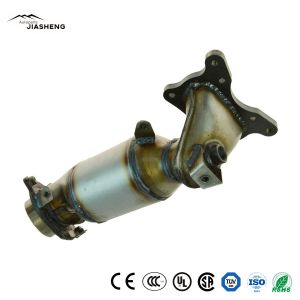 for Honda Accord Acura Tsx 2.4L Euro 1 Catalytic Converter Metallic Exhaust