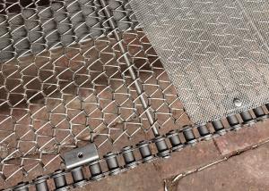 China Heat Resistant Stainless Steel Metal Wire Mesh Chain Conveyor Belt For Conveyor Tiny Material factory