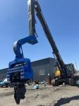 12 M Max Pile Length Photovoltaic Pile Driver For Heavy Duty 33-40Ton Excavator