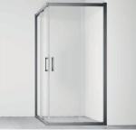 Aluminum, Gun Gray, Bathroom Shower Room,Sliding Door ,Bouble Sliding Door