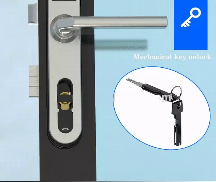 Password RF Card E6900W Aluminum Door Bluetooth Gate Locks