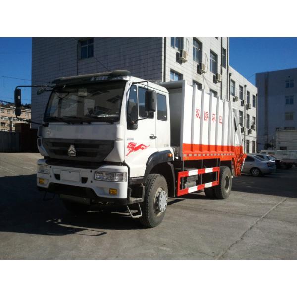 China 10m3 High Automatic Garbage Compactor Truck Weather Proof With Quick Loading Speed factory