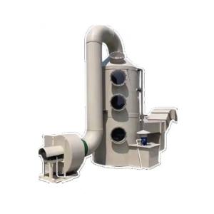 China Exhaust Gas Treatment Equipment Wet Dedusting Scrubber VOC Absorption Tower with ODM Service factory