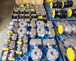 China High temperature Viton sealing pneumatic valve pneumatic actuator actuador neumatico factory