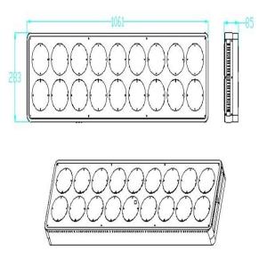 China best selling products UV lighting 800 watt led grow light agriculture factory