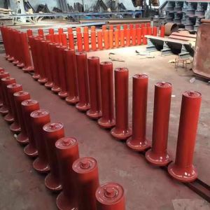 Mining And Cement Belt Conveyor Accessories Friction Self Aligning Roller