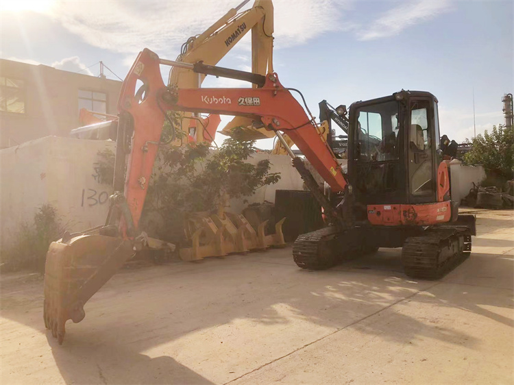 Used Kubota KX163-5 Mini Excavator with Original Hydraulic Pump 5 Ton Operating Weight
