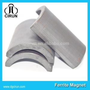 China Arc Segments Permanent Ferrite Magnets 52.12X50.18X7.27mm For Industrial Motors High Durability factory