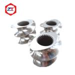 Coperion ZSK 125 Screw Elements For Silica Twin Screw Extruder Vacuum Quenching