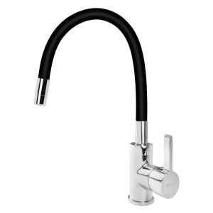 China Single Handle None Spray 35mm Flexible Kitchen Faucet factory