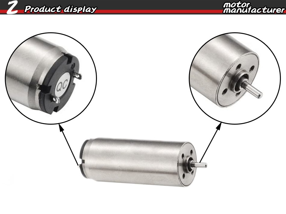 Faradyi New Micro Coreless Brushed Motor 13*32mm 3.7V 3.8V 5V 12V Coreless Motor High Speed For Medical Equipment