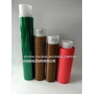 PET high temperature adhesive tape organic silicone transparent polyester tape