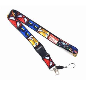 China Dye Sublimation Printed Polyester Lanyard With Logo And Breakaway For Neck Strap on sale