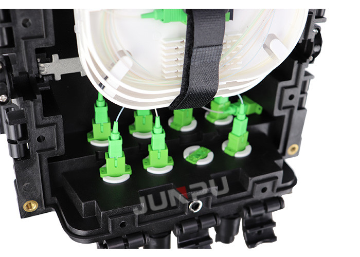 JUNPU Outdoor Fiber Optic Distribution Box with SC adapter full loaded