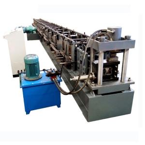 China CE Metal Sheet Forming Machine 15m/min For Supermarket Storage Shelf factory