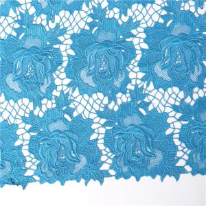 China F50214 120-130 cm high quality african cord lace fabric factory