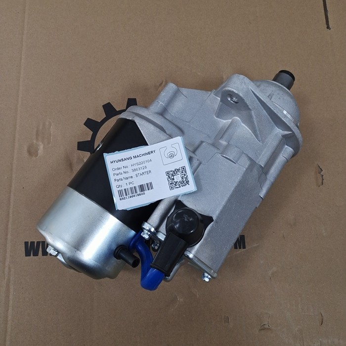 Electrical Parts Starter 3863128 Fit R200W7 R210LC7 Hyundai 3924466 3938499
