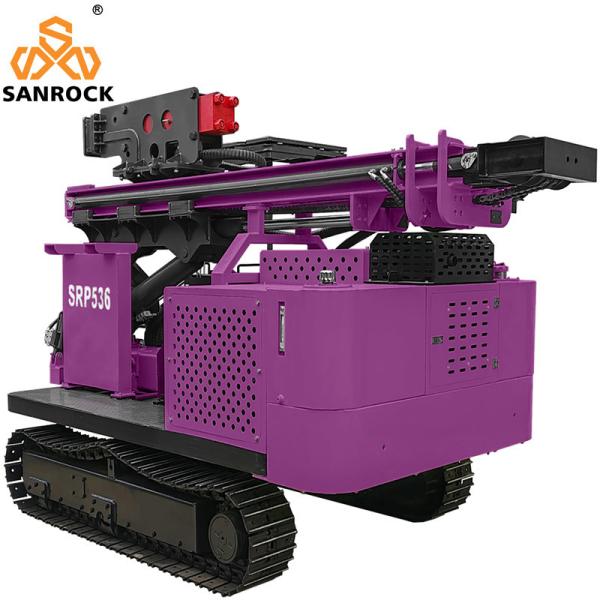 Photovoltaic Pile Drilling Equipment Foundation Construction Hydraulic Pile