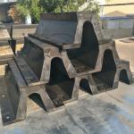 Flexible Arch V Type 200x1000mm 200x1500mm Marine Rubber Fender