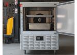SS 304 Pizza Dough Sea Food Blast Freezer 5 Plate Rapid Freezing Cabinet