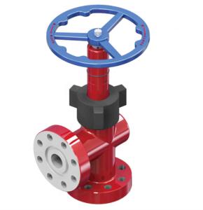 China PR1 Needle Angle Choke Valve 4-1/16&quot; For Well Drilling factory