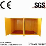 Flammable Chemical Storage Cabinet Solid For Storing Liquid , Hazardous