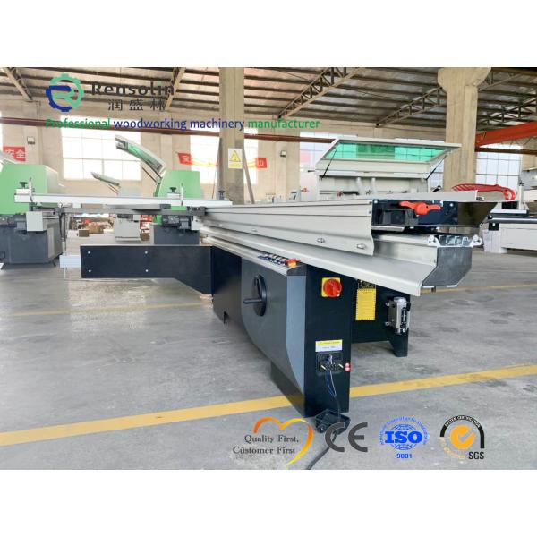 China Double Blade Sliding Panel Table 220v 850kg Saw Wood Table Machine factory