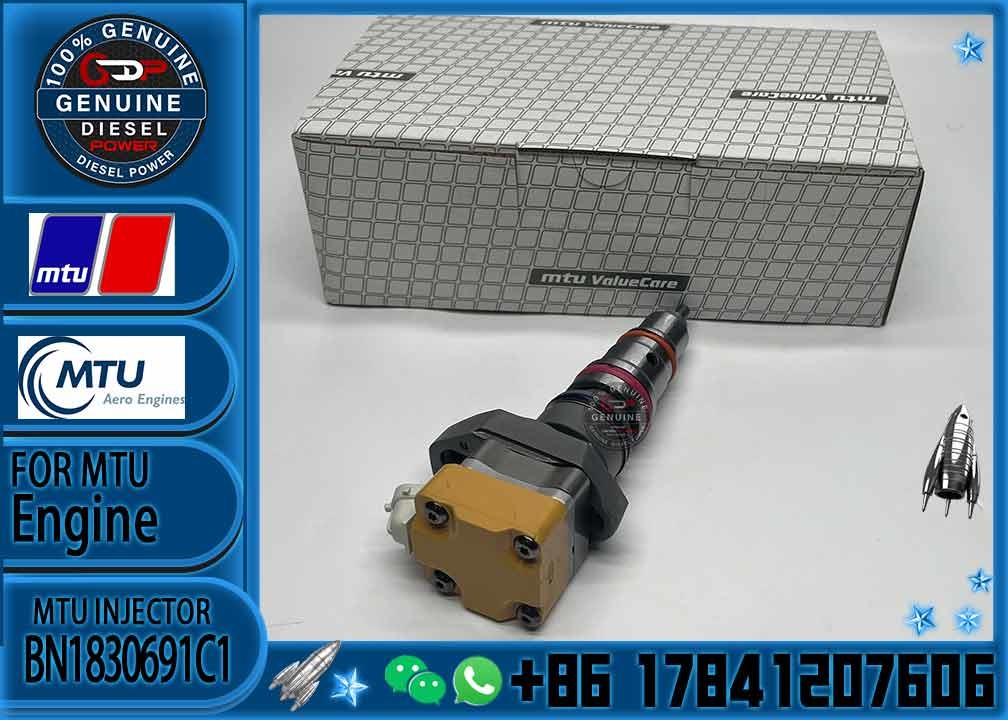 128-6601 OE Quality Reman Diesel Common Rail Injector 198-6605 1986605 1286601 BN1830691C1 for MTU 1300 CAT Engine C7