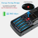 Graffiti Remote Control Hidden Keyless Electric Door Lock Anti-Theft Cable-Free