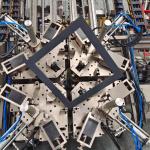 Aluminum Window Machine 4 Head Corner Combining Machine Aluminium Doors Window