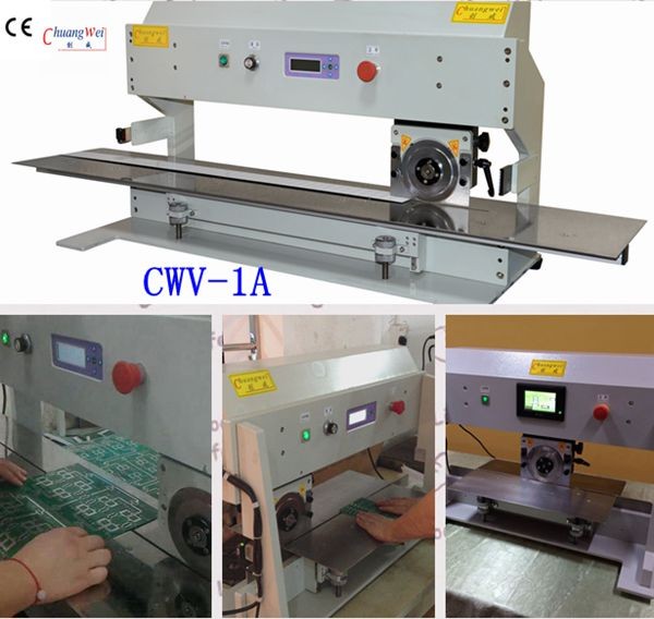 China Automatic PCB Cutting Machine Cutting PCB With Large LCD Control factory